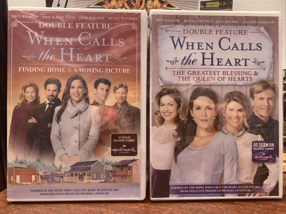 When Calls the Heart - 2 double features (4 movies) - new, sealed - Hallmark