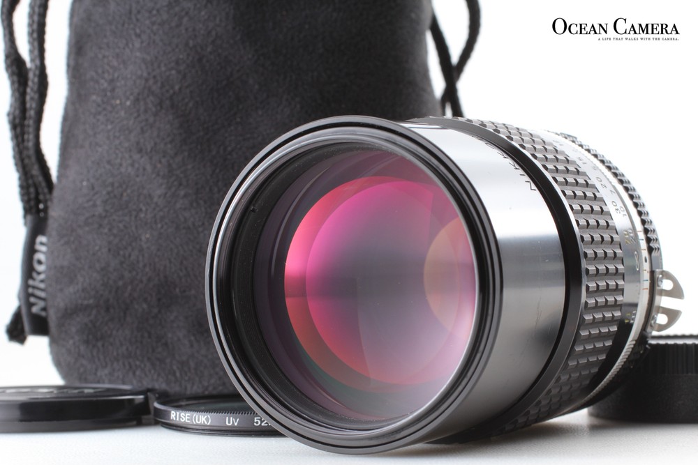Near MINT Nikon Ai-S NIKKOR 135mm F2.8 Telephoto Manual Focus Lens F Mount Japan