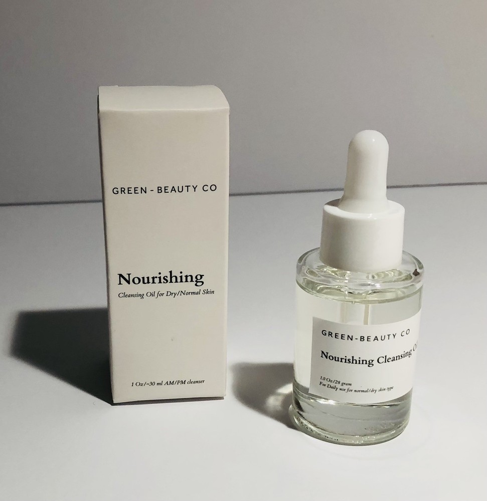 Green Beauty Co Nourishing Cleansing Oil for Dry/Normal Skin 1 Oz