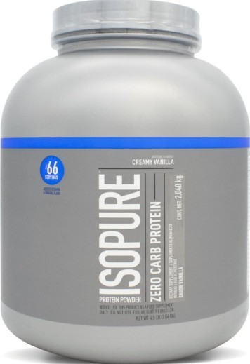 Isopure Zero Carb Protein Isolate Vanilla Delight 25g Protein 3.4 Pounds