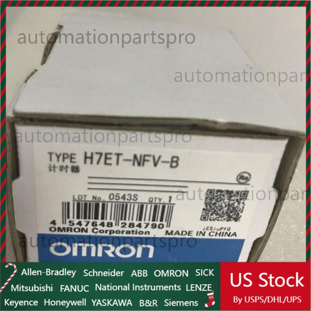 OMRON 1PC NEW Timer Plc Module H7et-Nfv-B FREE SHIPPING  US Free TAX