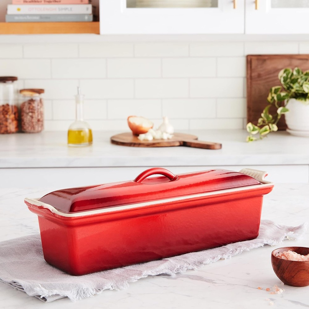 Le Creuset 1.5 Qt Enameled Cast Iron Pâté Terrine with Free Shipping