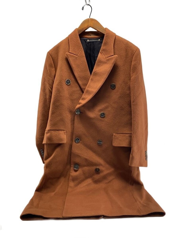 Paul Smith Cashmere Double Chester Coat/M/Cashmere/Cml/Pf-Is-79011 3402
