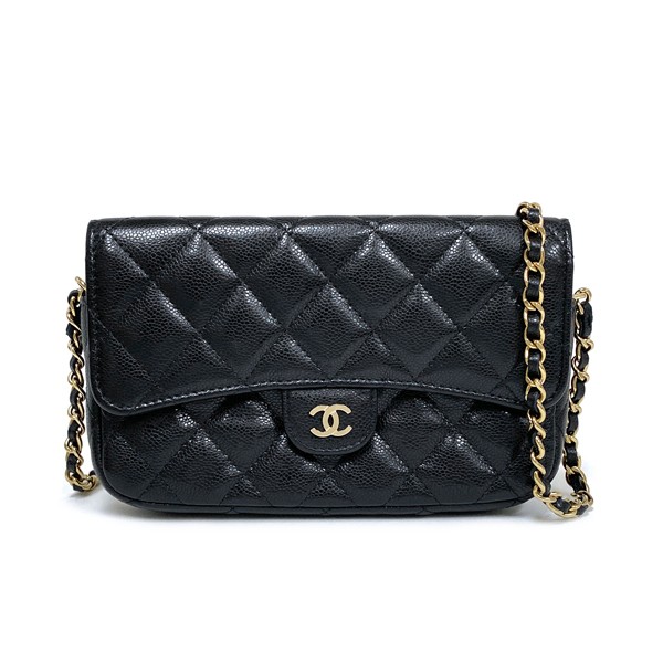 Chanel Matelasse Chain Shoulder Bag Phone Case AP2096 Smartphone Pochette 4394