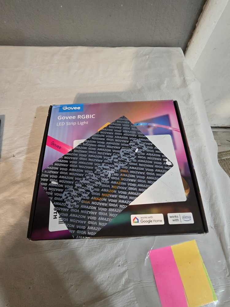 65.6ft Govee RGBIC Smart LED Strip Lights H619E with App Control