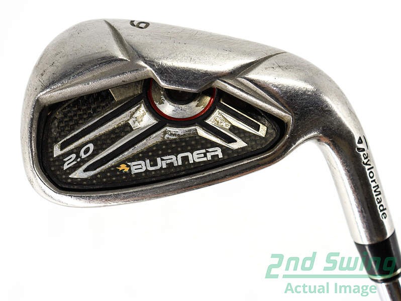 TaylorMade Burner 2.0 9 Iron Steel Stiff Right Hand 36.25 Inch Golf Club