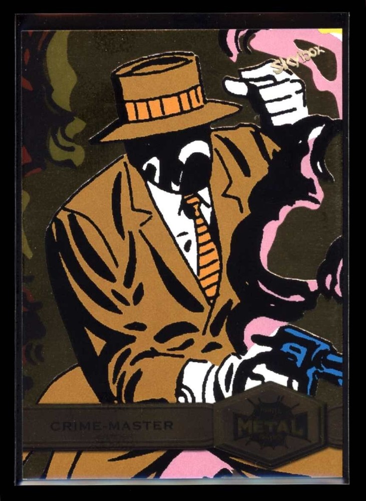 CRIME-MASTER 2022 Marvel Metal Universe Spider-Man High Series Gold FX #120