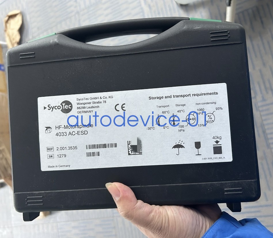 Sycotec 4033 AC-ESD New High-speed motor DHL/FedEx