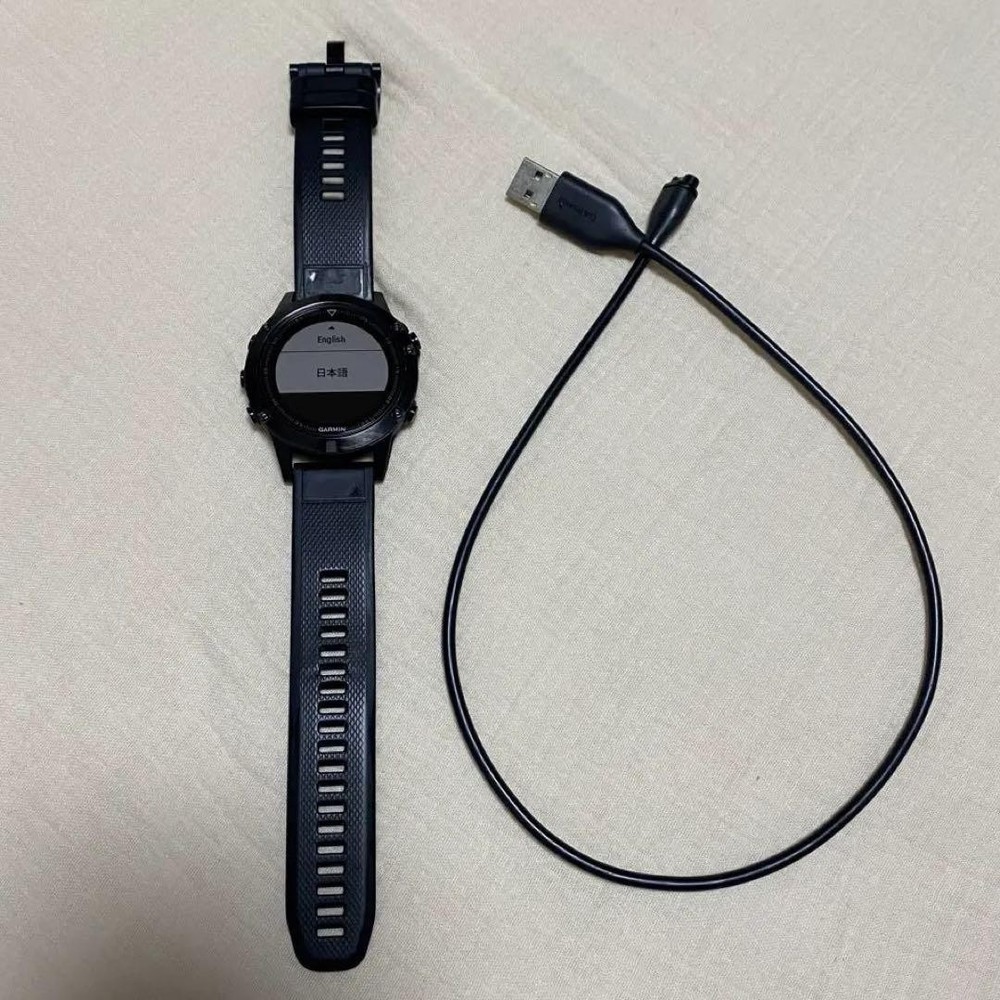 Garmin Fenix 5 Black GPS Multisport Smartwatch with Heart Rate