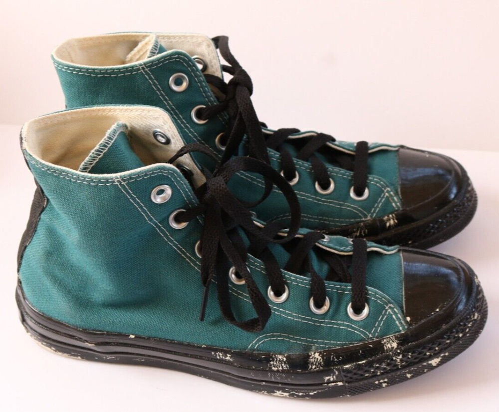 Converse  Chuck Taylor All Stars High Top Green Unisex M/6 W/8- Pre Owned