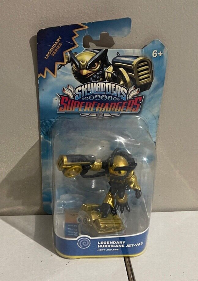 Skylanders Superchargers LEGENDARY HURRICANE JET VAC BOXED NEW