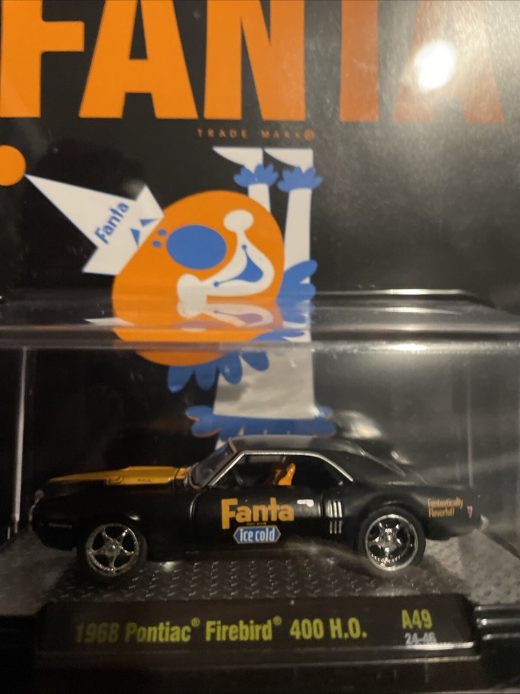 m2 machines 1/64 Fanta 1968 Pontiac Firebird 400 H.O. Black