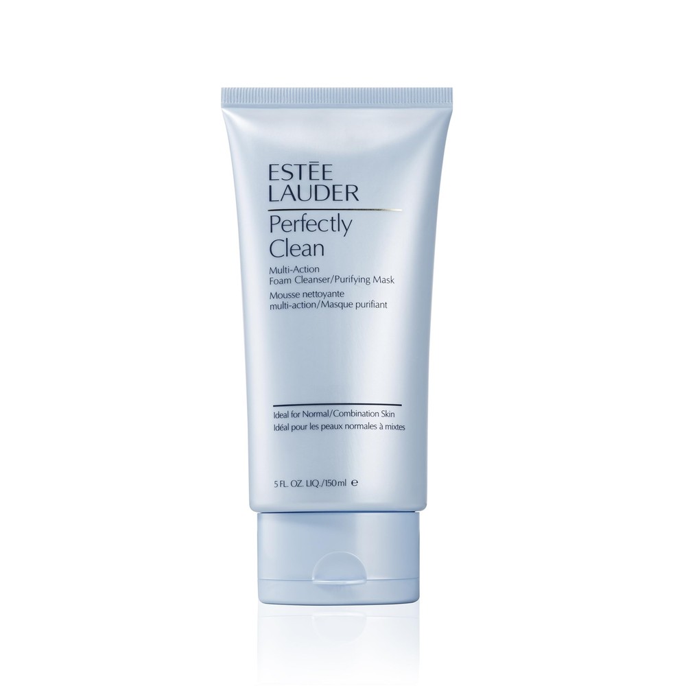 Perfectly Clean Multi-Action Foaming Face Cleanser/Purifying Face Mask, 5.0 f...