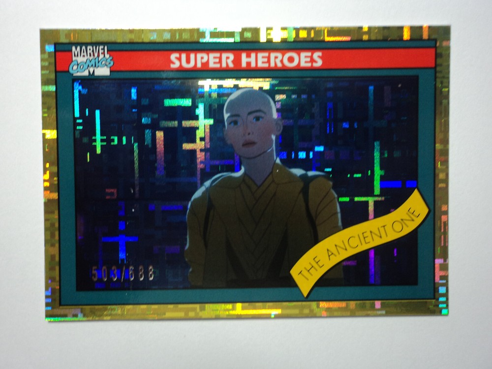 2023 Upper Deck Marvel What If? Dimensions Gold #3 503/688 The Ancient One Card