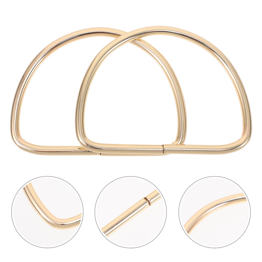 2-Pack DIY Handbag Carrying Handles for Craft Projects  