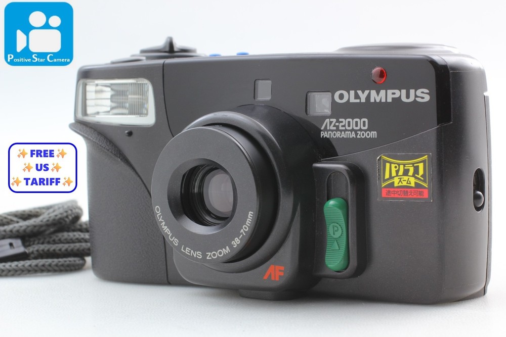 🎦VIDEO👀✨MINT✨ Olympus AZ-2000 Panorama Zoom 35mm camera From JAPAN