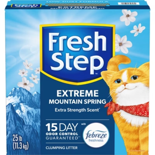 Fresh Step Extreme Clumping Cat Litter with Febreze Scent Control