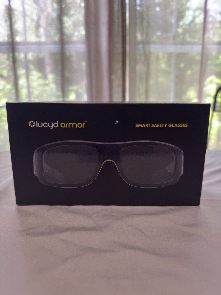 Lucyd Armor ANSI Z87.1-2020 U6 UV Rated Bluetooth Safety Glasses with Audio