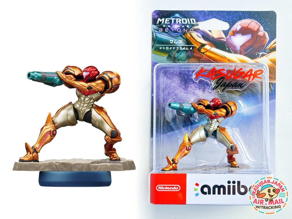 new amiibo Samus Figure Metroid Prime 4 Nintendo 2025 fm Japan w/Tracking