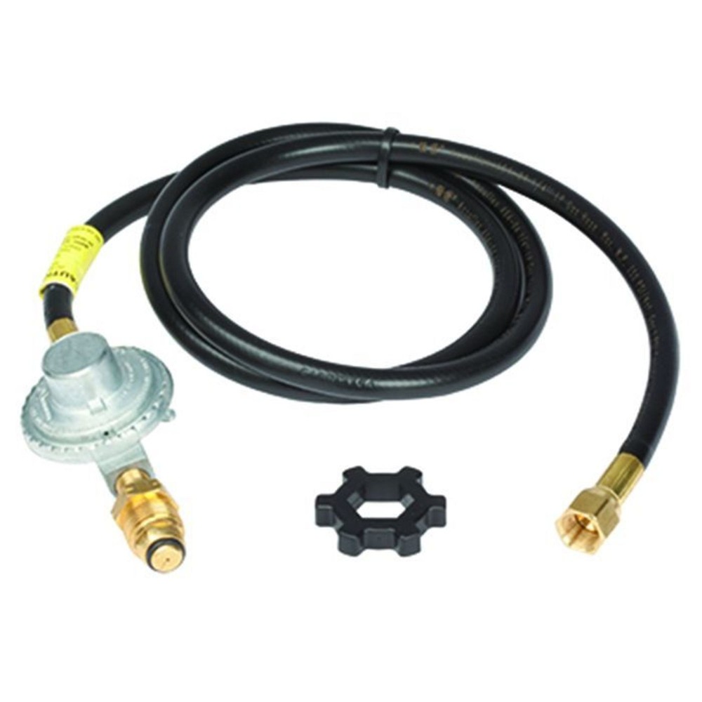 Mr. Heater, 12ft. LP Hose/Regulator, POL x 3/8in. FF, Included (qty.) 1 Model#