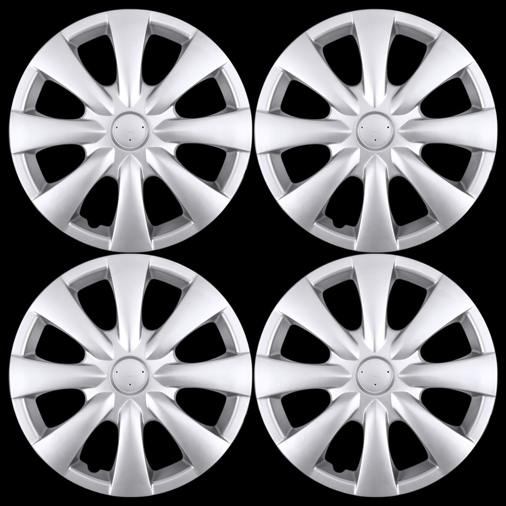 4PCS New Hubcap Fits 2009-2013 Toyota Corolla Wheel Cover 15” 42621-02140 61147