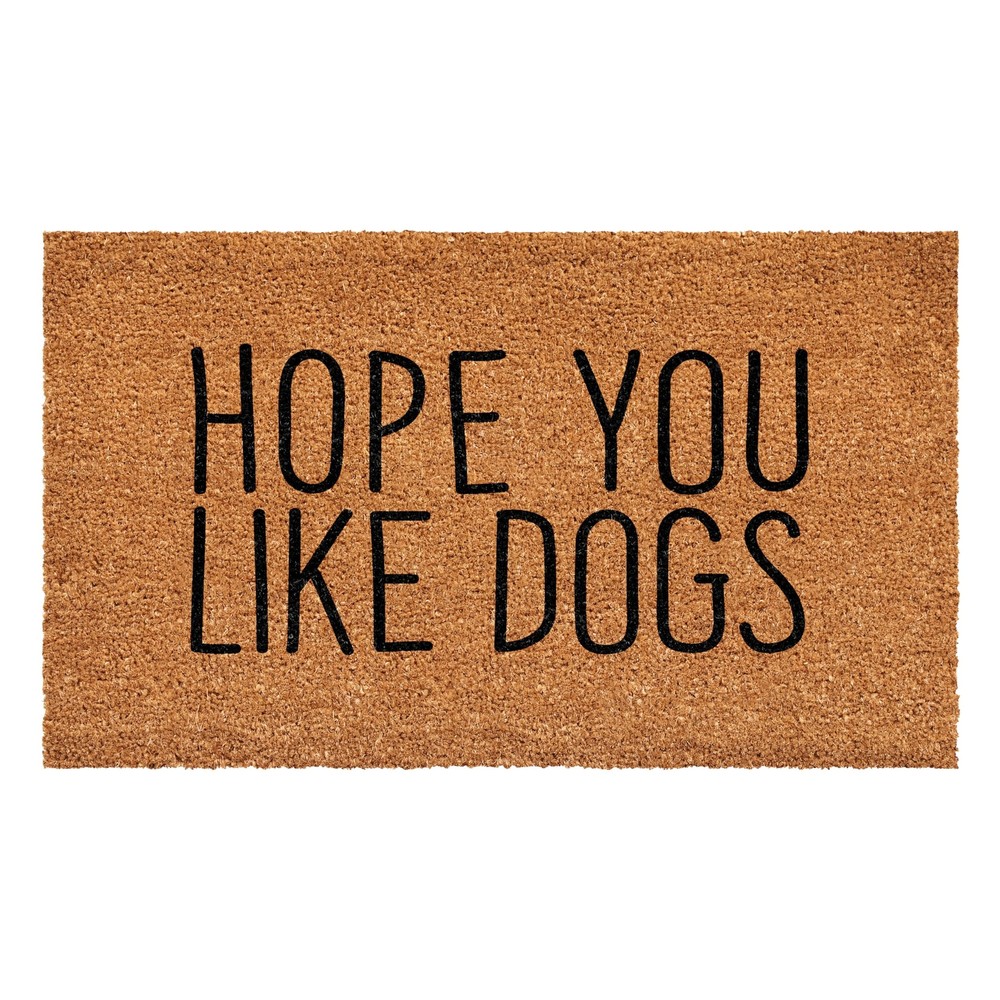 24x36 Dog Lover Welcome Mat - Durable Indoor Outdoor Rug