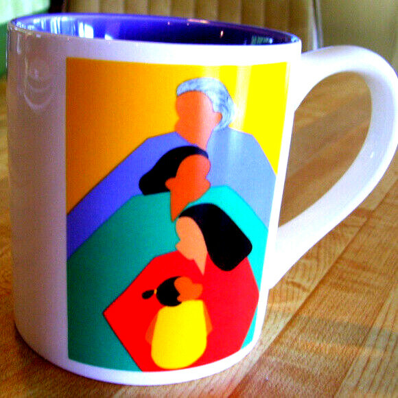 Mothers Day Where The Heart Is Large Mug by Enesco Gregg Gifts 14 oz-image