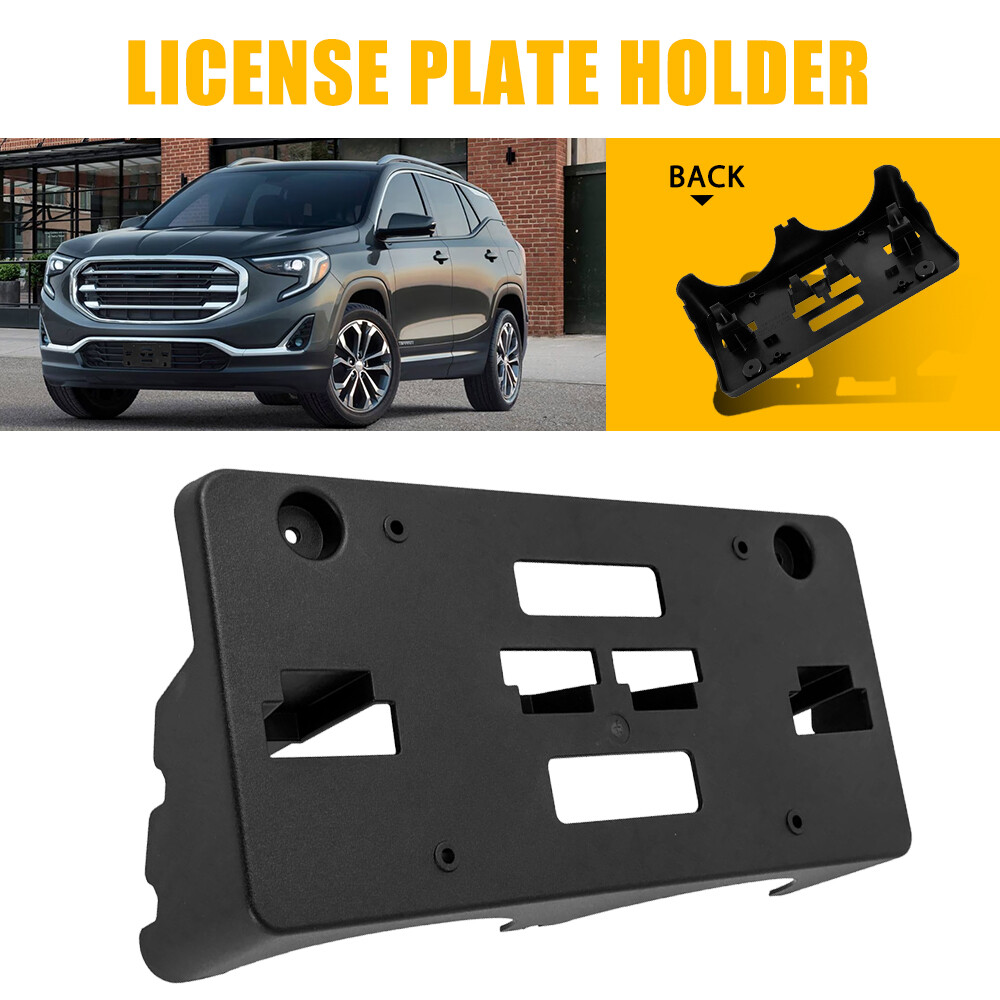 GMC Terrain 2018-2021 Front Bumper License Plate Holder Bracket