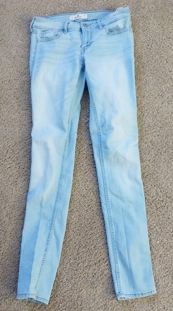 Hollister Ladies Light Colored Denim Jeans Size 1R