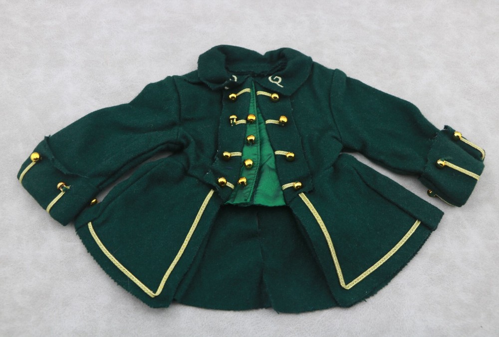 American Girl Felicity's Green Riding Habit Jacket for 18'' doll outfit coat