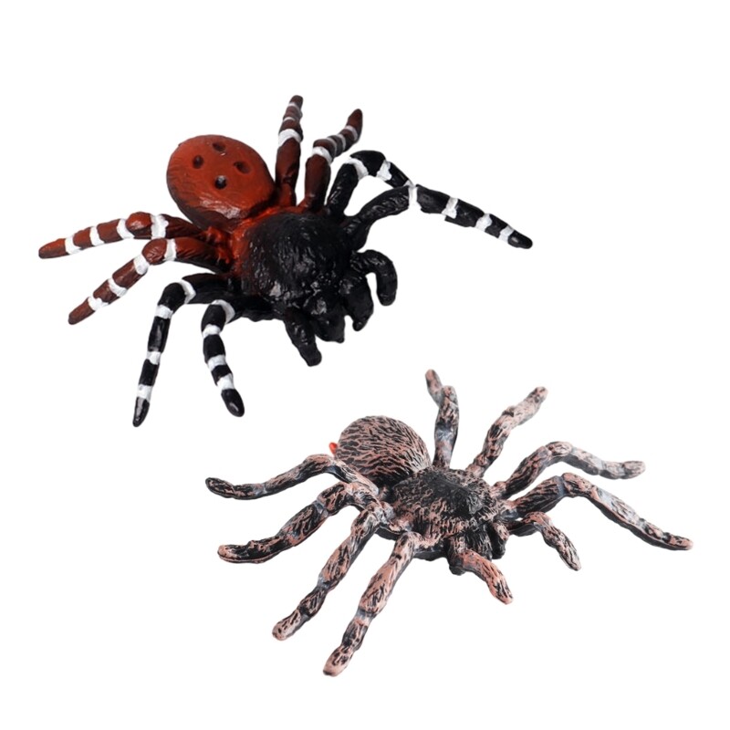 Realistic Spiders Fake Spiders Toy Funny Joke Prank Tricky Party Toy