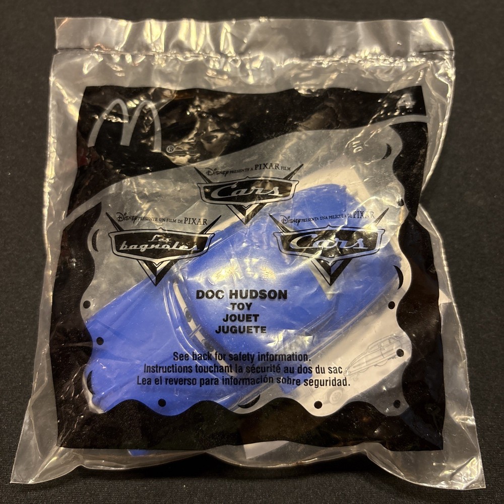 2006 McDonalds Happy Meal Doc Hudson  #4  Pixar Cars in package
