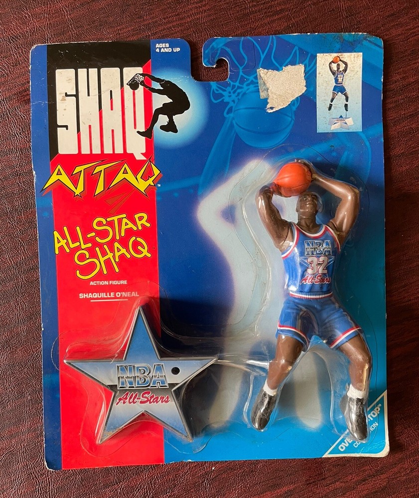 1993 Kenner Shaq Attaq All Star Shaq Figure Shaquille O’Neal Orlando Magic