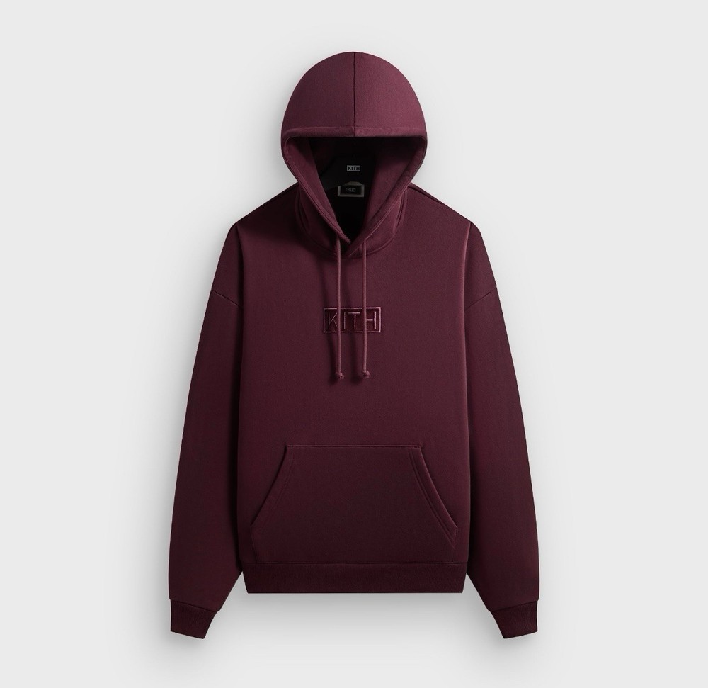 NEW Kith Classic Logo Nelson Hoodie Essebce Cyber Monday Sizes XS-XXL IN HAND-image