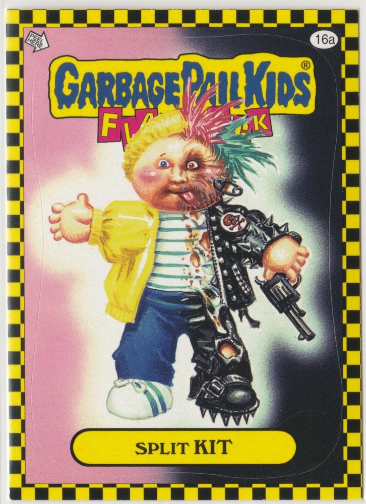 Split Kit #16a Garbage Pail Kids 2010 Flashback Series 1 FB1 GPK