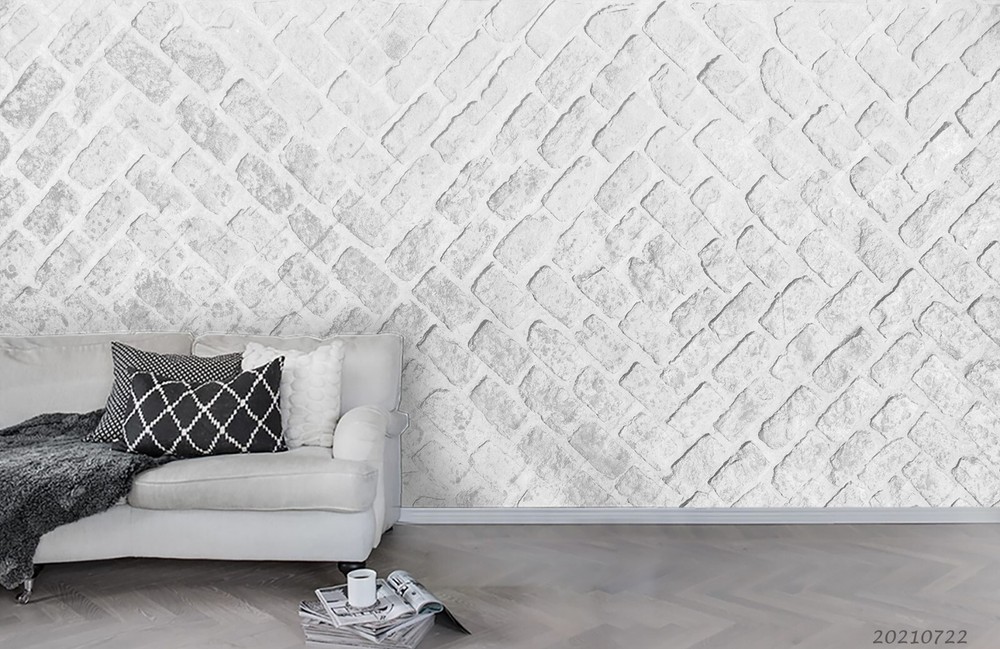 3D Abstract White Geometry Wall Murals Wallpaper Murals Wall Sticker 12