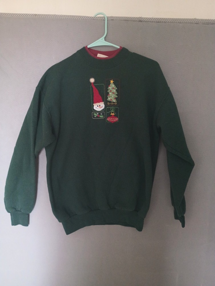 Vintage Christmas Sweater M&C Sportswear Size Medium