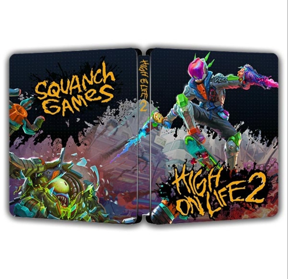 PS5 High On Life 2 Exclusive Steelbook Edition (Discless) (New & Boxed)