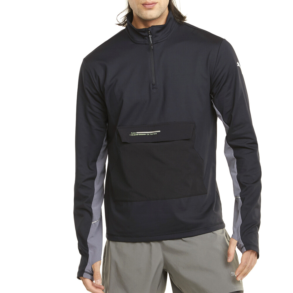 Puma Run Cooladapt Half Zip Jacket Mens Size XL  Casual Athletic Outerwear 52084