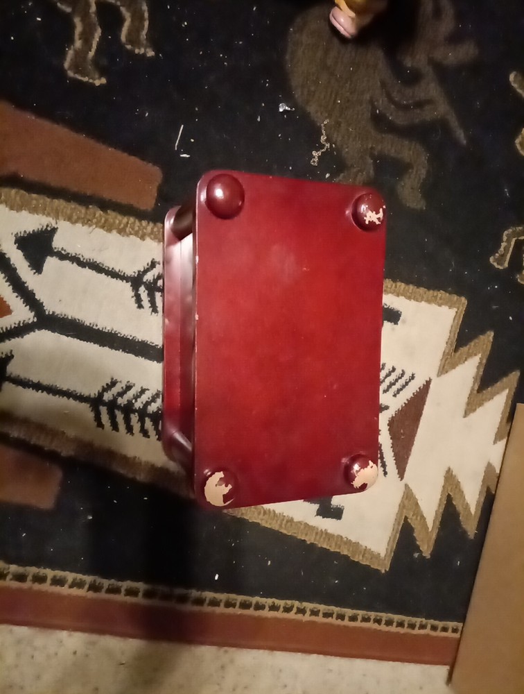 Falling Rain Nature Chimes Cherry Wood Wooden Box w Beads Zen Sound Meditation