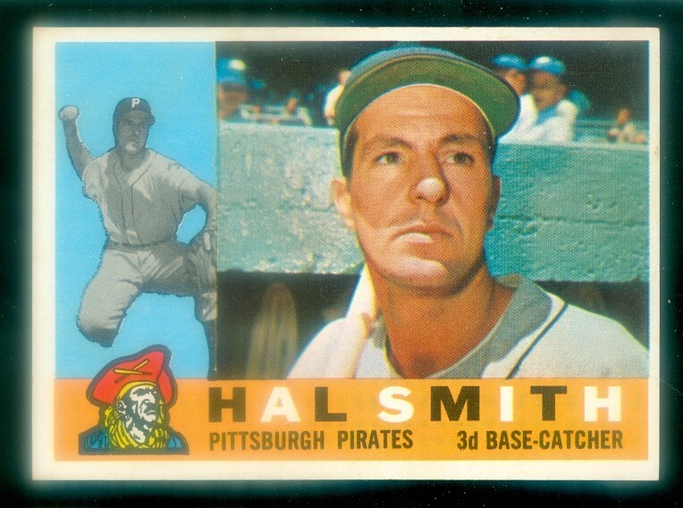 1960 Topps #48 Hal Smith Baseball Card in Excellent-Mint Condition
