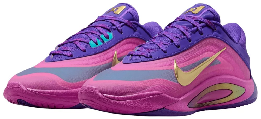 Nike A'one Aja Wilson Fierce Purple Metallic Gold FZ8605-500 Size 11.5 New w/Box