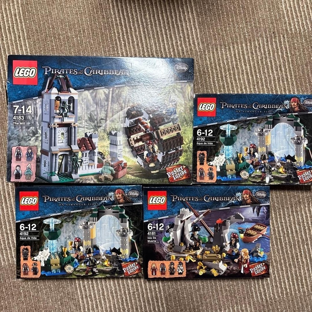 LEGO Pirates of the Caribbean 4-Piece Set