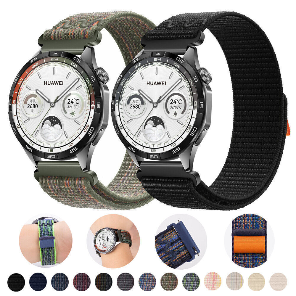 Nylon Band Strap For Samsung Galaxy Watch 6 5 4 3 Active 2 40/44/45mm 6 43/47mm
