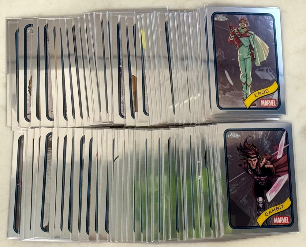 2025 Topps Chrome Marvel Base Pick Your Own Card And Complete Your Set #1-200