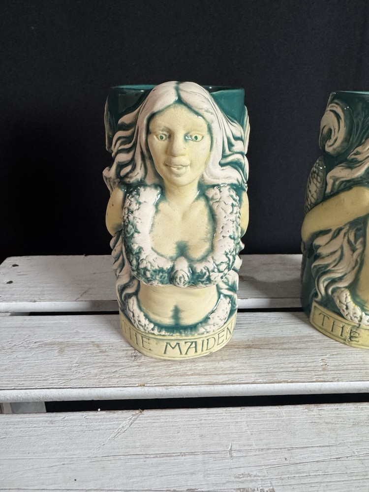 MUNKTIKI The Mermaid Tiki Mug from McMenamin's Tarot Tiki Series 1 Skull Design