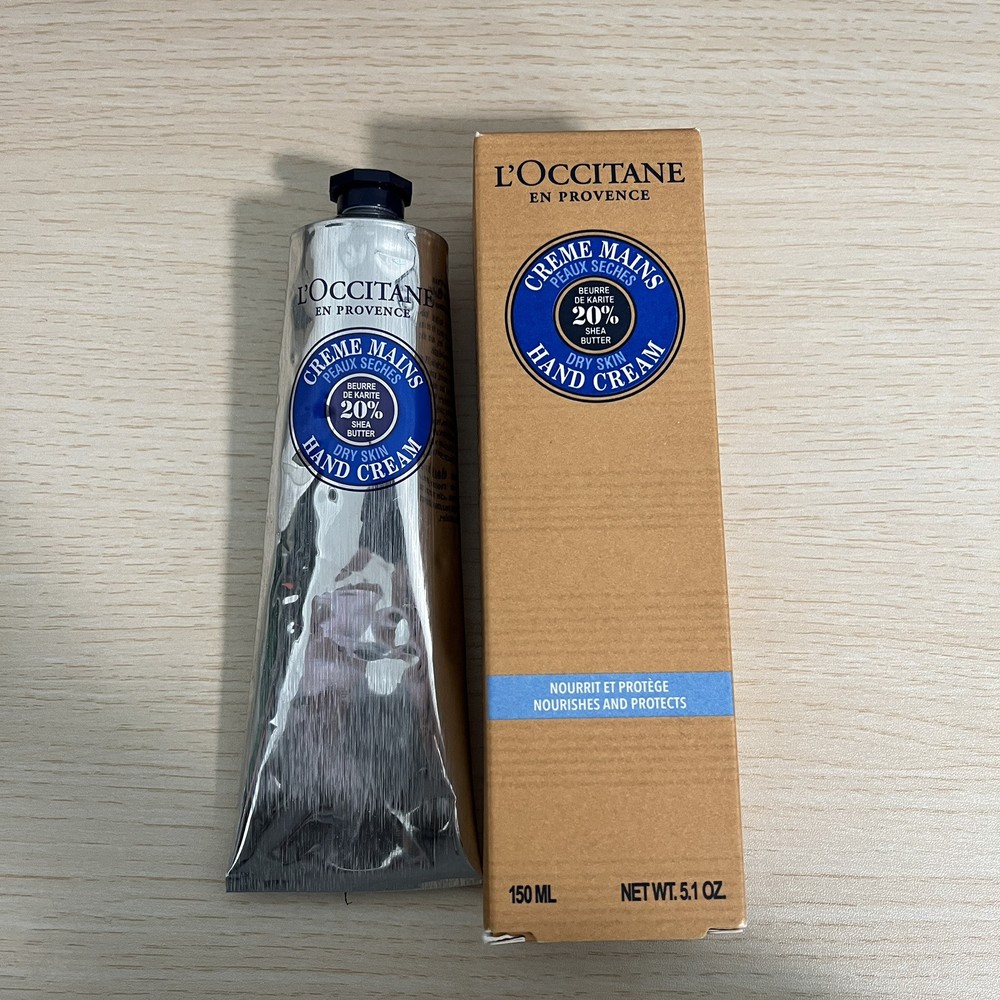 L'Occitane Shea Butter Hand Cream 150ml 5.1 oz New