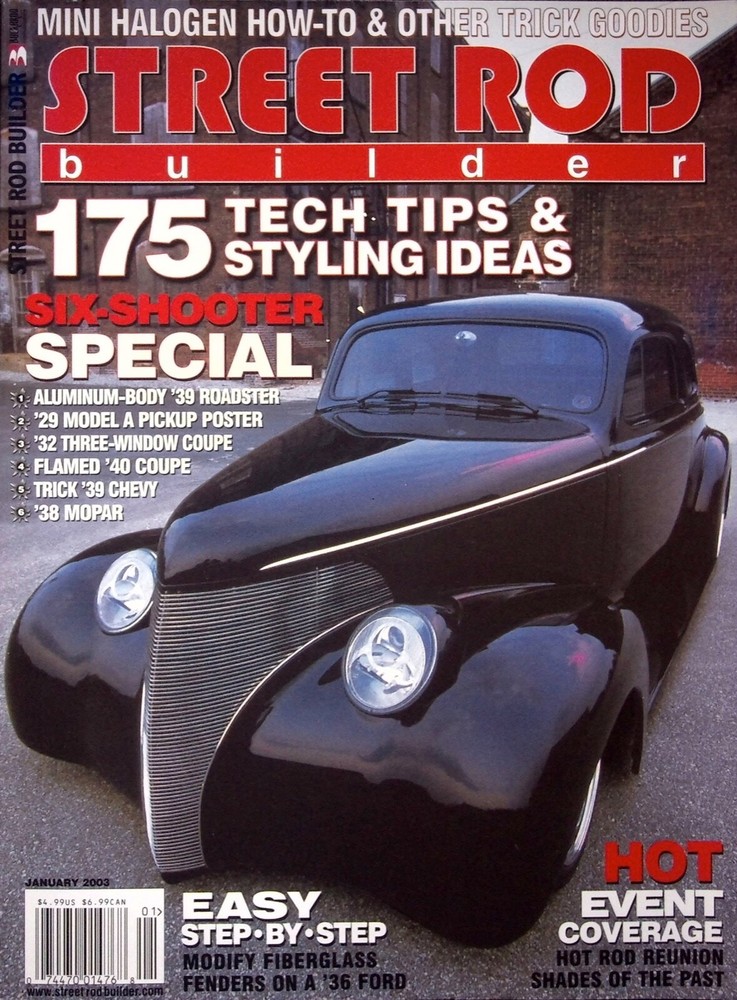 175 TECH TIPS & STYLING IDEAS - STREER ROD BUILDER MAGAZINE, JANUARY 2003