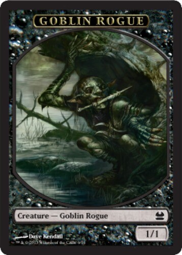 4x Goblin Rogue Token NM Modern Masters English MTG