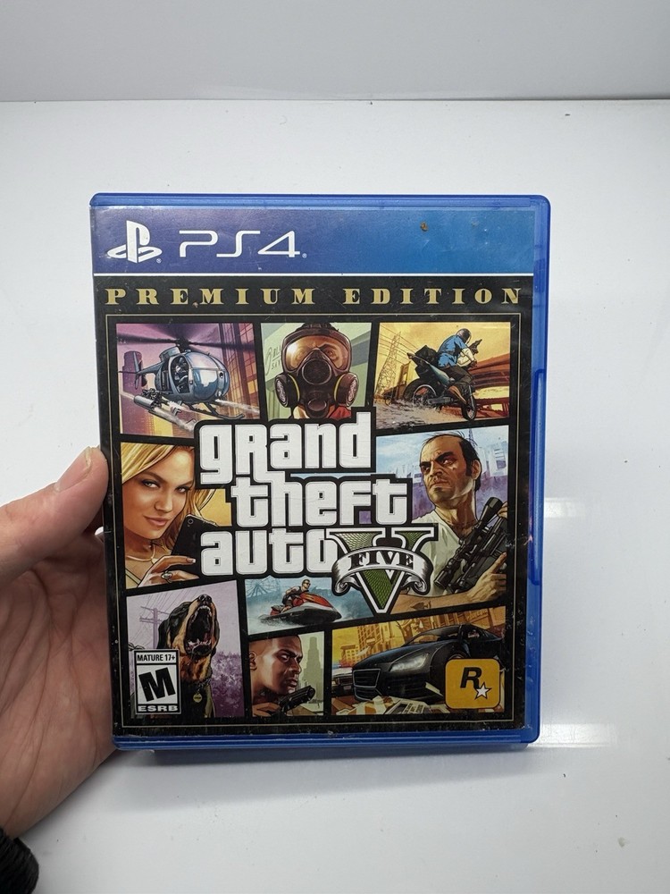Grand Theft Auto V: Premium Edition GTA 5 Playstation 4 PS4 No Manual